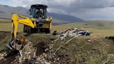 В Алматинской области чиновникам стало стыдно после критики российских туристов