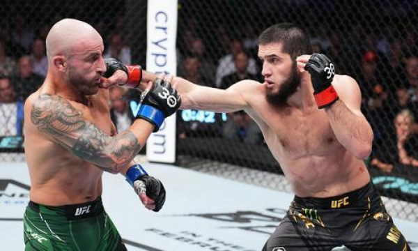 Представлен полный файткард турнира UFC 294 с боями Махачева, Чимаева и Нурмагомедова