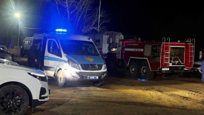 Полиция области Абай обеспечивает охрану порядка в зоне пожара