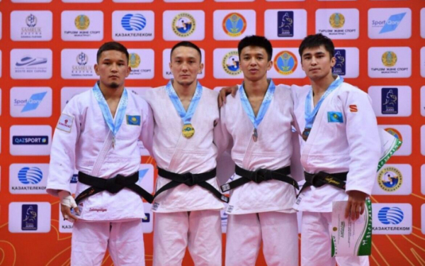 Чемпионом Казахстана по дзюдо стал Есет Куанов - полицейский из Актобе