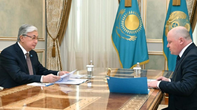 Новый глава АФМ отчитался Токаеву