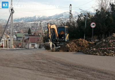 Раскопки на улице Утегенова: в отношении заказчика инициирована проверка