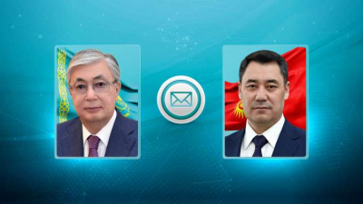 Токаев направил поздравительную телеграмму Президенту Кыргызстана