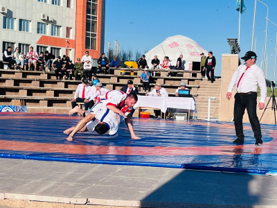 Турнир по қазақ күресі &laquo;Ақмола барысы&raquo; прошел в Кокшетау