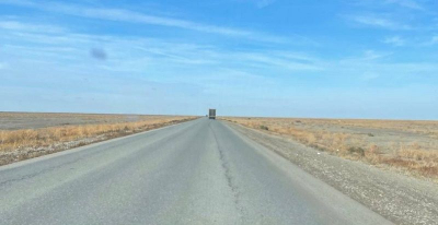 Областная трасса Атырау - Индер осталась без обслуживания