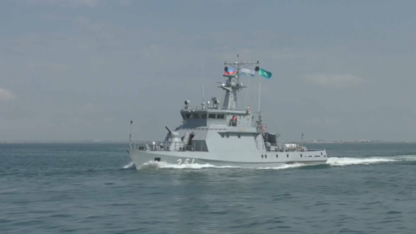 ВМС Казахстана и Азербайджана провели совместные учения в Баку