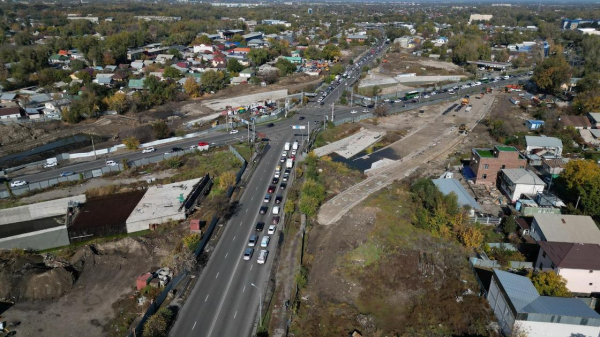 Как выглядит строительство развязки в Алматы, где выкуп домов под снос начался еще в 2017 году