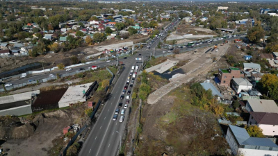 Как выглядит строительство развязки в Алматы, где выкуп домов под снос начался еще в 2017 году
