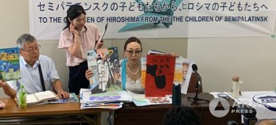 "Детям Хиросимы от детей Семипалатинска": о памятной акции с рисунками и об итогах поездки в Японию рассказала общественница из Семея