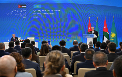 Глава государства Касым-Жомарт Токаев и Король Абдалла ІІ приняли участие в казахско-иорданском бизнес-форуме