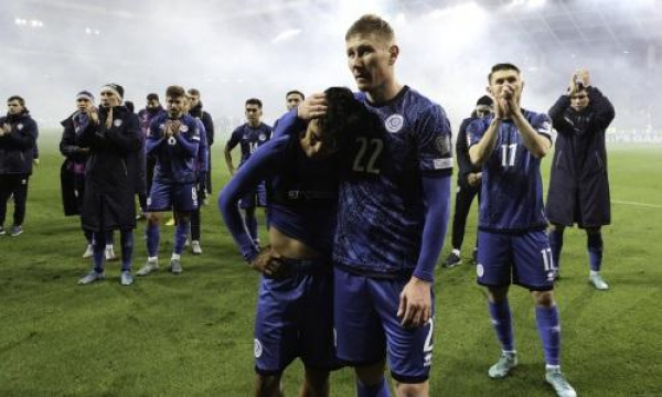 «Гробовая тишина». Игрок сборной Казахстана вспомнил атмосферу в раздевалке после ничьей со Словенией