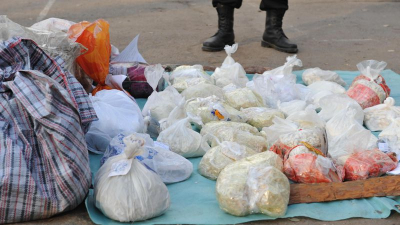 Почти тонну наркотиков пытались ввезти в Казахстан контрабандой