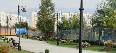 Новая прогулочная зона открылась в одном из районов Алматы