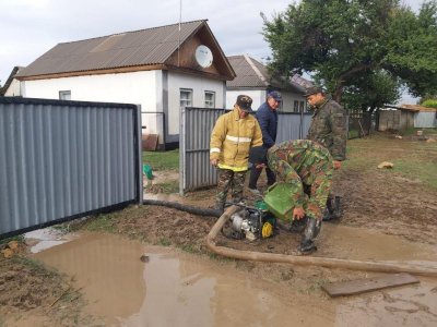 Поселок затопило в области Жетісу  Дополнено