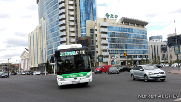 Несколько автобусов Астаны поменяли движение