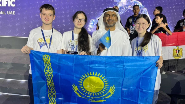 Карагандинские школьники стали победителями соревнований по робототехнике в ОАЭ