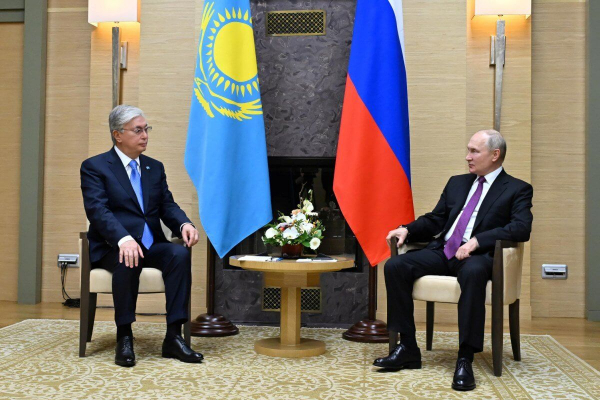 Токаев в Москве провел переговоры с Путиным
