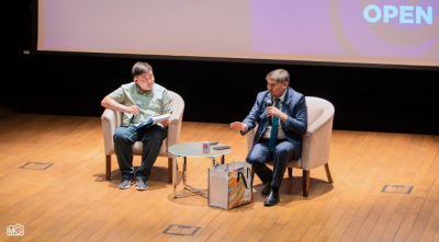 Открытый диалог: Саясат Нурбек о будущем вузов на Open Talk в NU