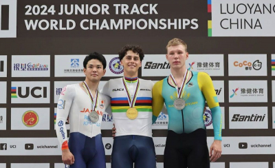 Казахстанский юниор Данияр Шаяхметов завоевал серебро на чемпионате мира по велоспорту на треке