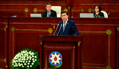 Ерлан Кошанов принял участие в мероприятии к 100-летию Гейдара Алиева