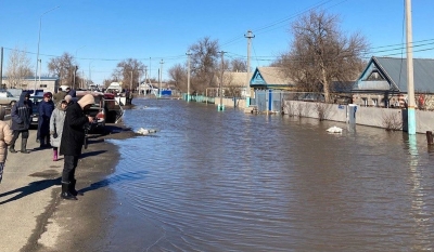&laquo;Затопило за три минуты&raquo;: режим ЧС объявили в поселке Актюбинской области